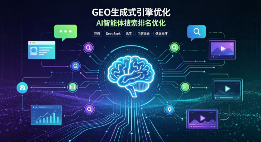 韶关GEO 浪潮来袭：生成式引擎优化崛起，创作者争抢豆包、DeepSeek、元宝智能体流量入口